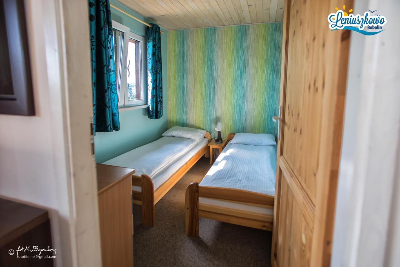 Domki Letniskowe Leniuszkowo Bobolin Esterno foto