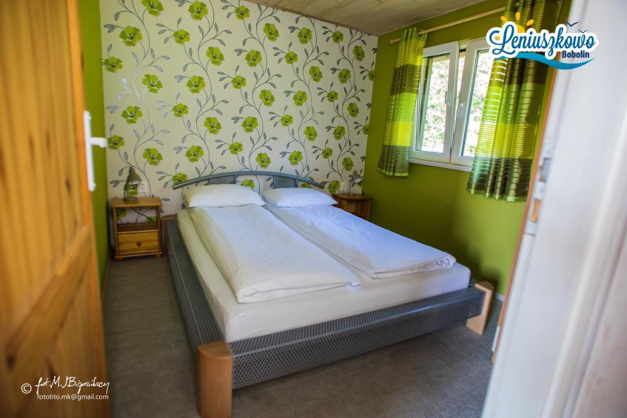 Domki Letniskowe Leniuszkowo Bobolin Esterno foto